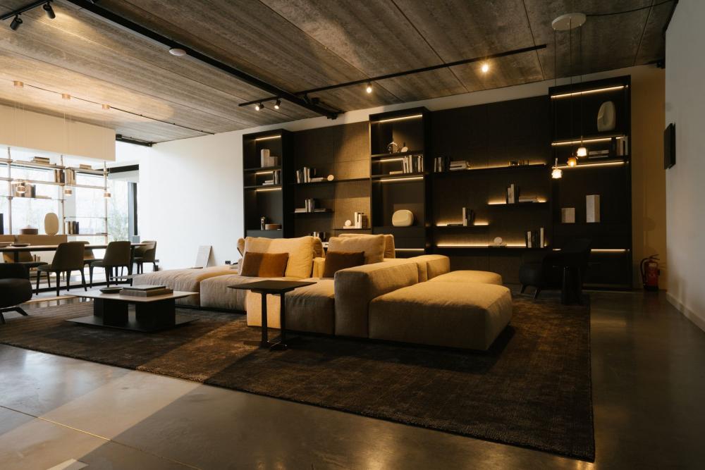 Exclusief vloerkleed in woonkamer