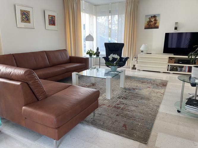 Luxe karpet in zithoek