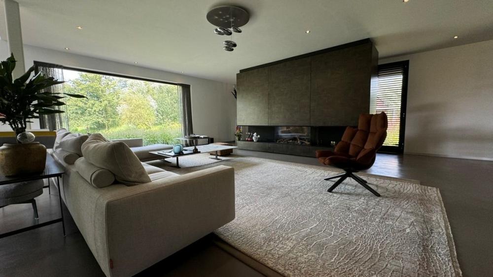 Luxe tapijt in woonkamer