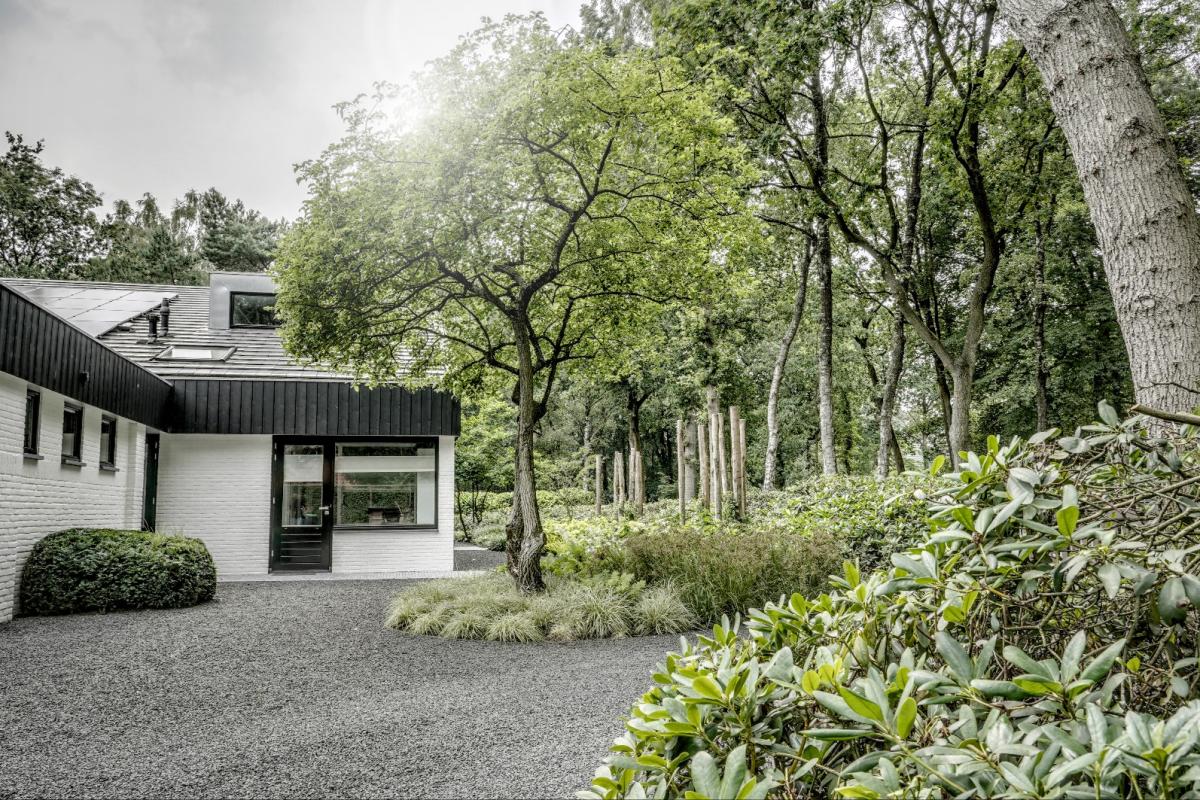 villa met tuin