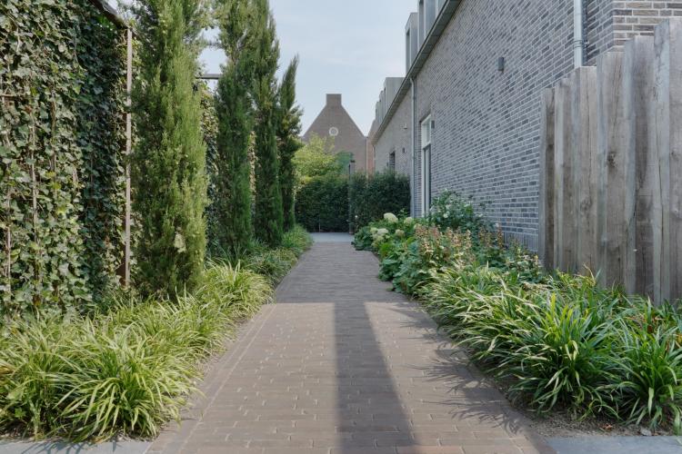 Hoogteverschillen in Loenen inclusief zeecontainer