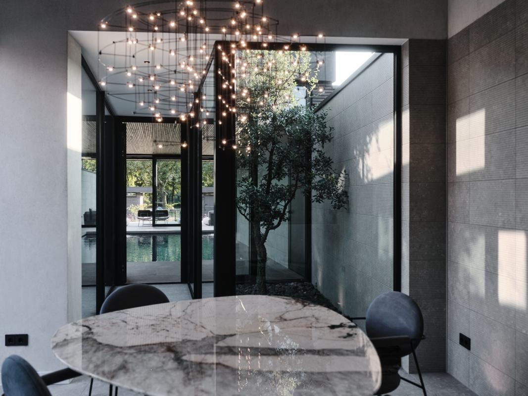 luxe eetkamer inrichting