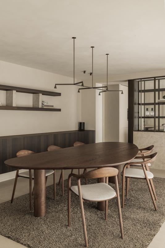 luxe eetkamer interieur