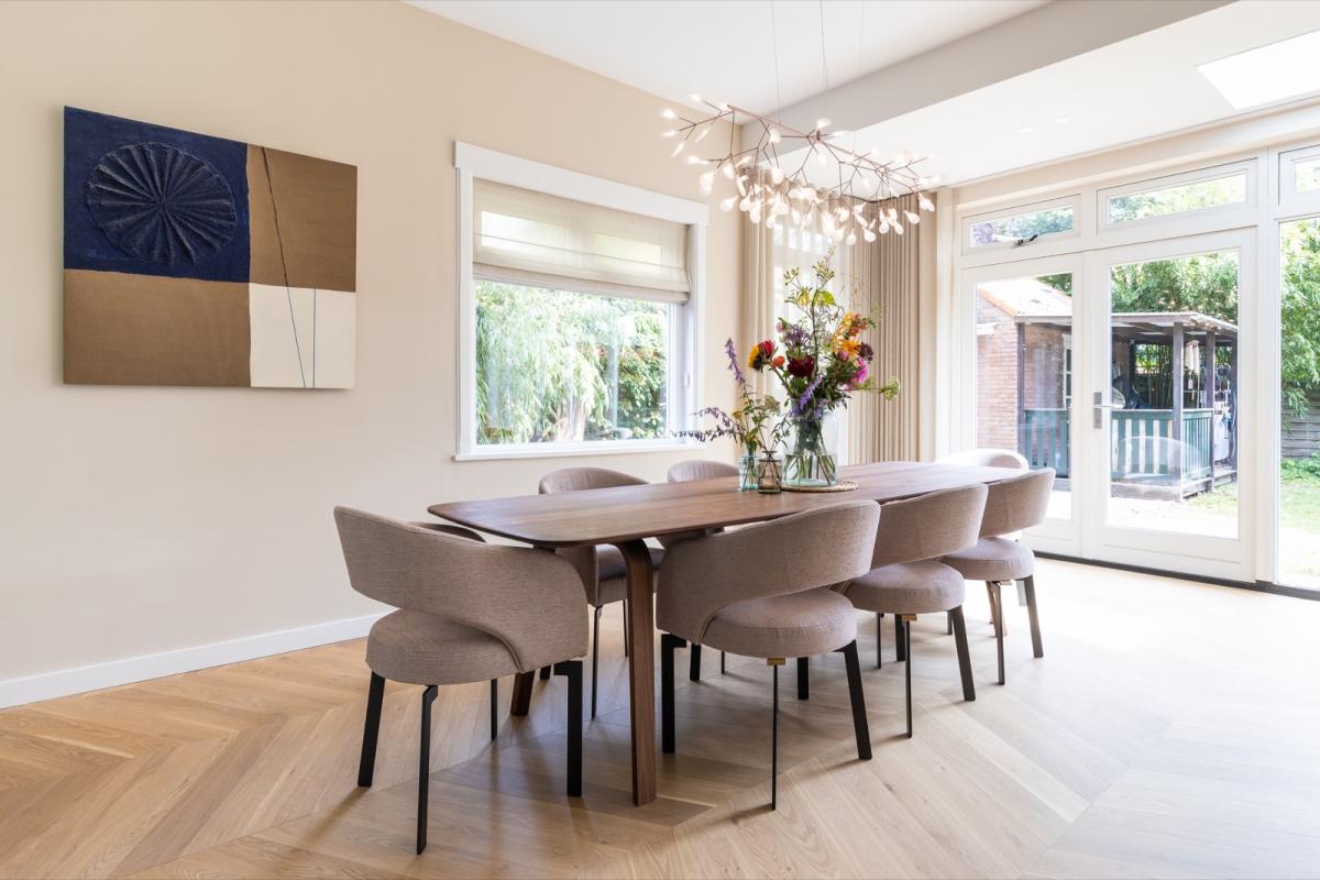 luxe eetkamer inrichting
