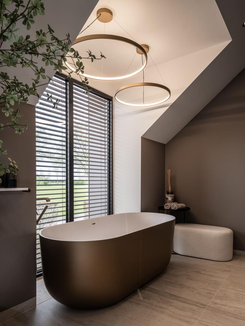 Luxe interieur met exclusieve verlichting