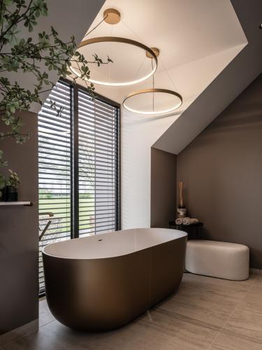 Luxe interieur met exclusieve verlichting