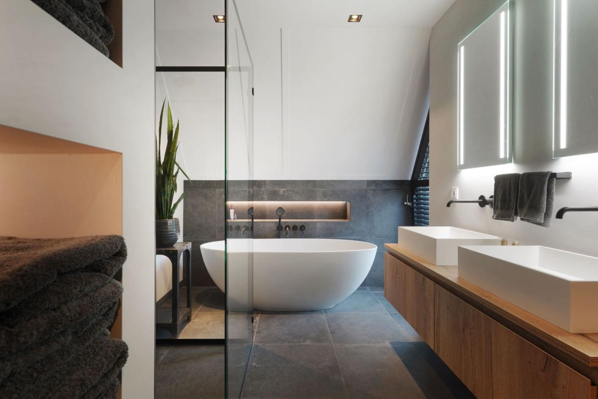 moderne badkamer