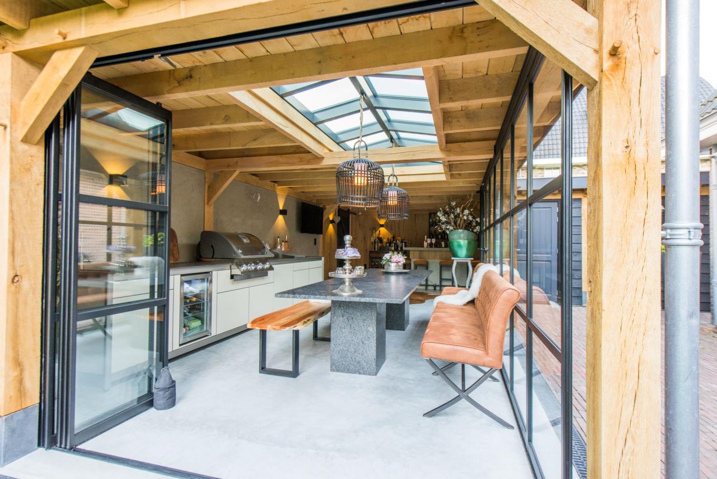 Luxe eiken bijgebouw Barendrecht | Best Interiors