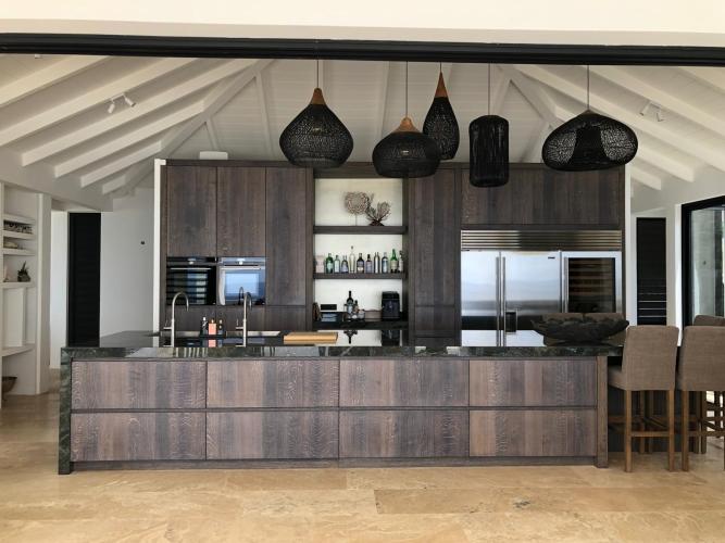 Luxe keuken villa Curaçao
