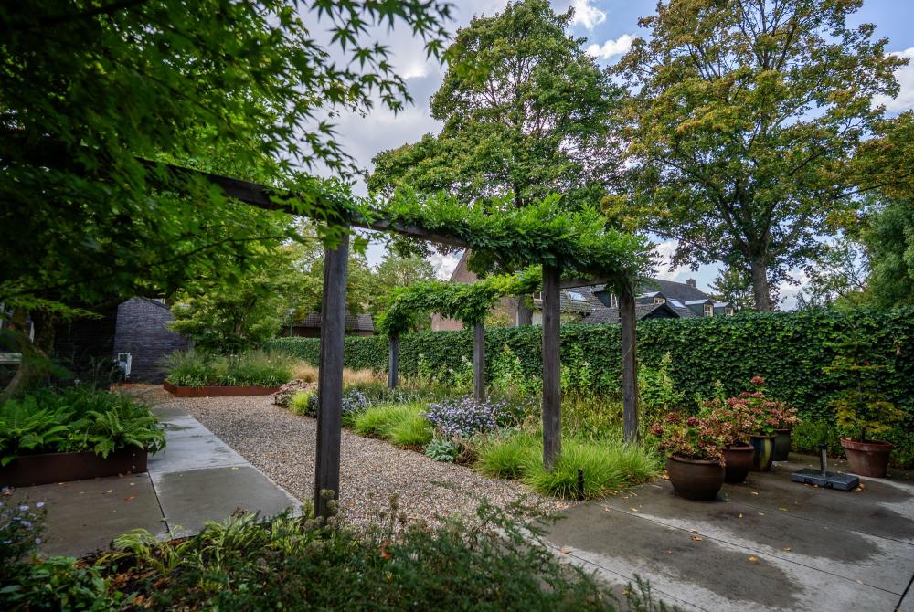 Luxe tuin bij villa