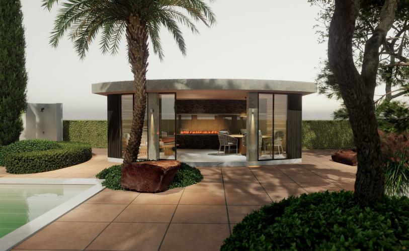 Luxe tuinkamer Palermo