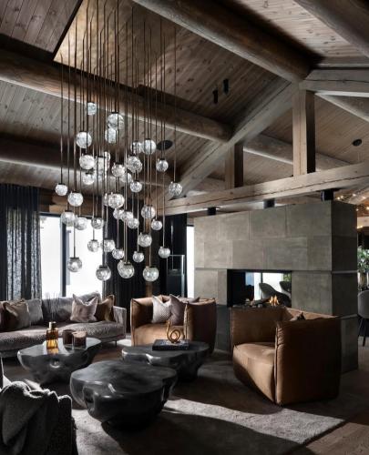 Luxe verlichting in design interieur