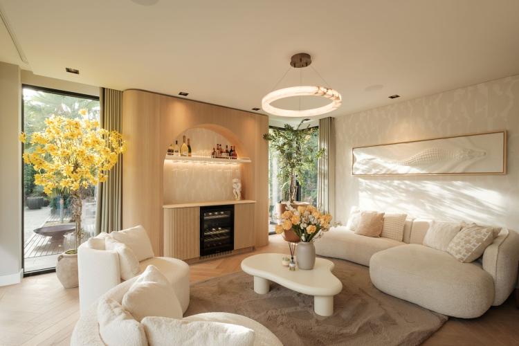 Luxe verlichting in exclusief interieur
