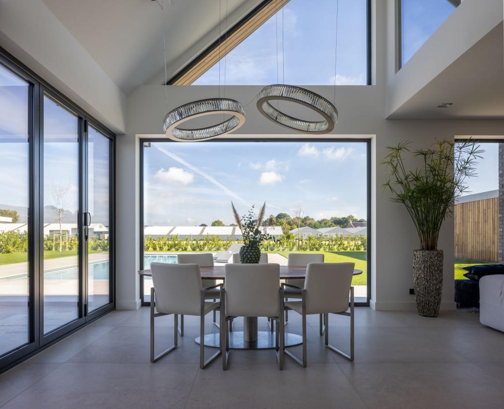 Luxe verlichting in villa