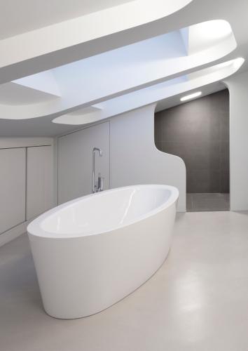 Luxe villa met microcement wandafwerking