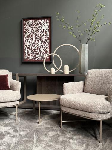 Luxe washi kunst in interieur