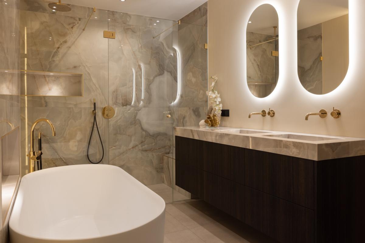 luxe badkamer ontwerp