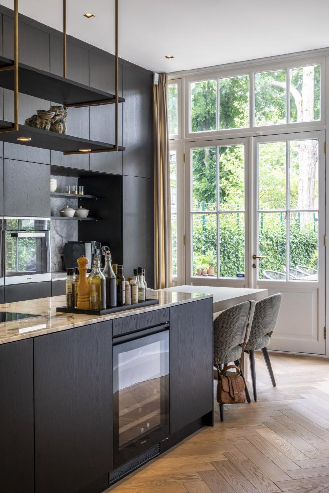luxe keuken met kookeiland
