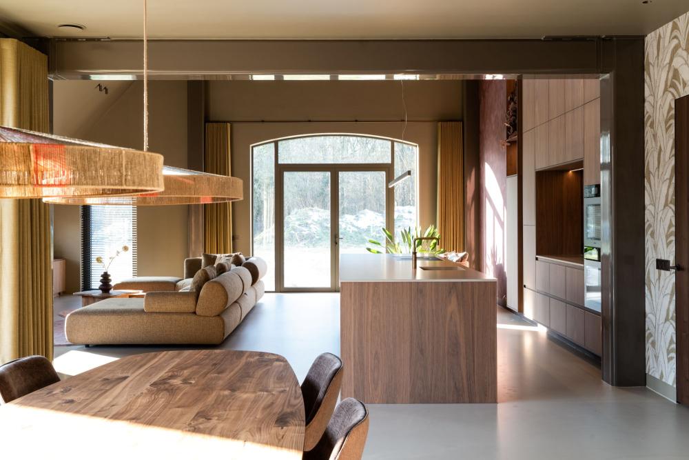 Exclusief interieur villa Midwolde