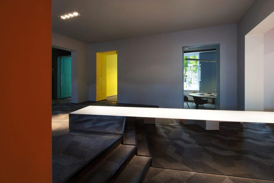 luxe kantoor met design meubel