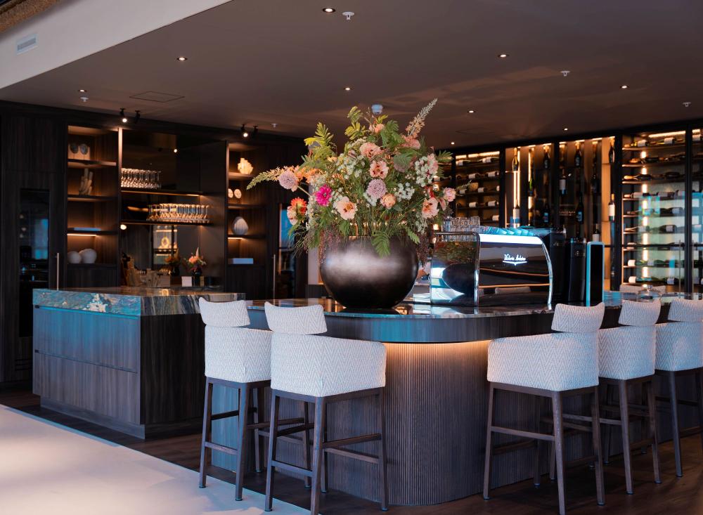 Exclusief meubilair in showroom