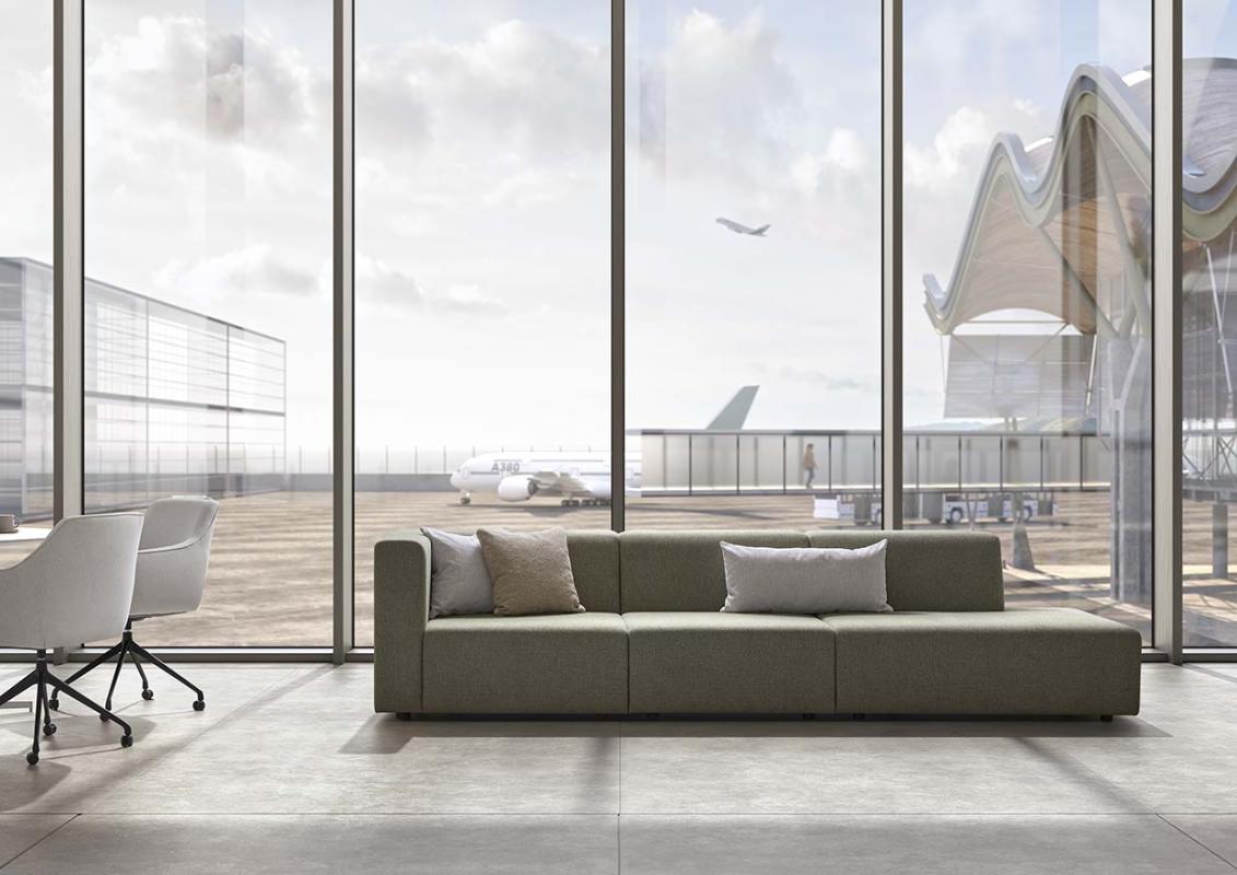 luxe bank op kantoor