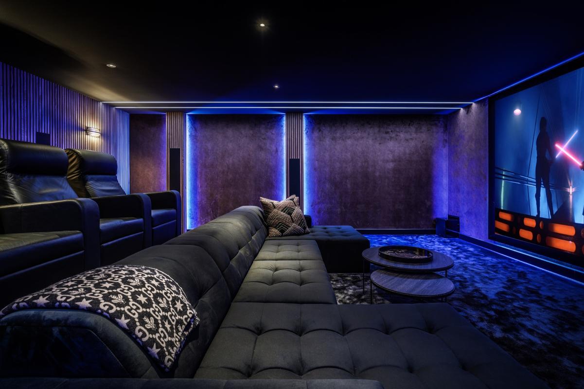 bioscoop thuis interieur