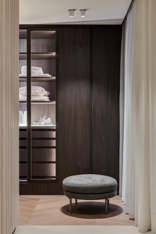 dressing met luxe verlichting