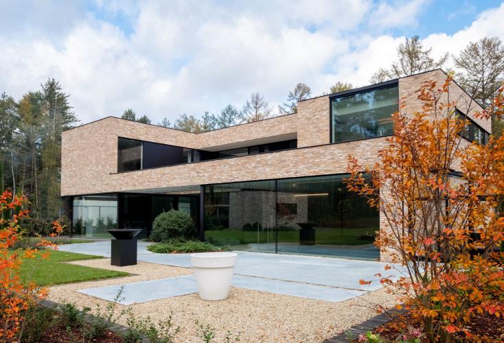 Villa in het groen