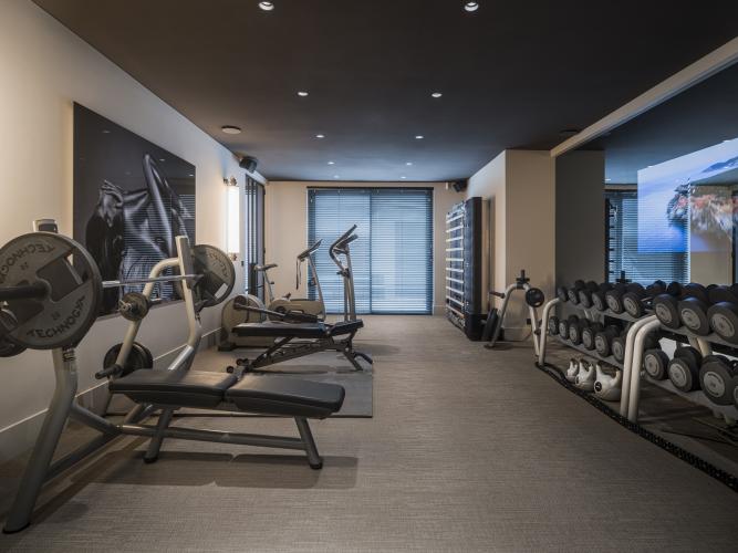 Mirror TV in fitness wand