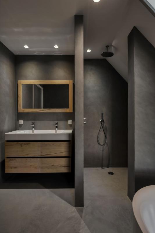 badkamer met gietvloer