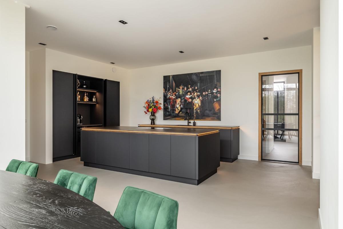 luxe gietvloer keuken