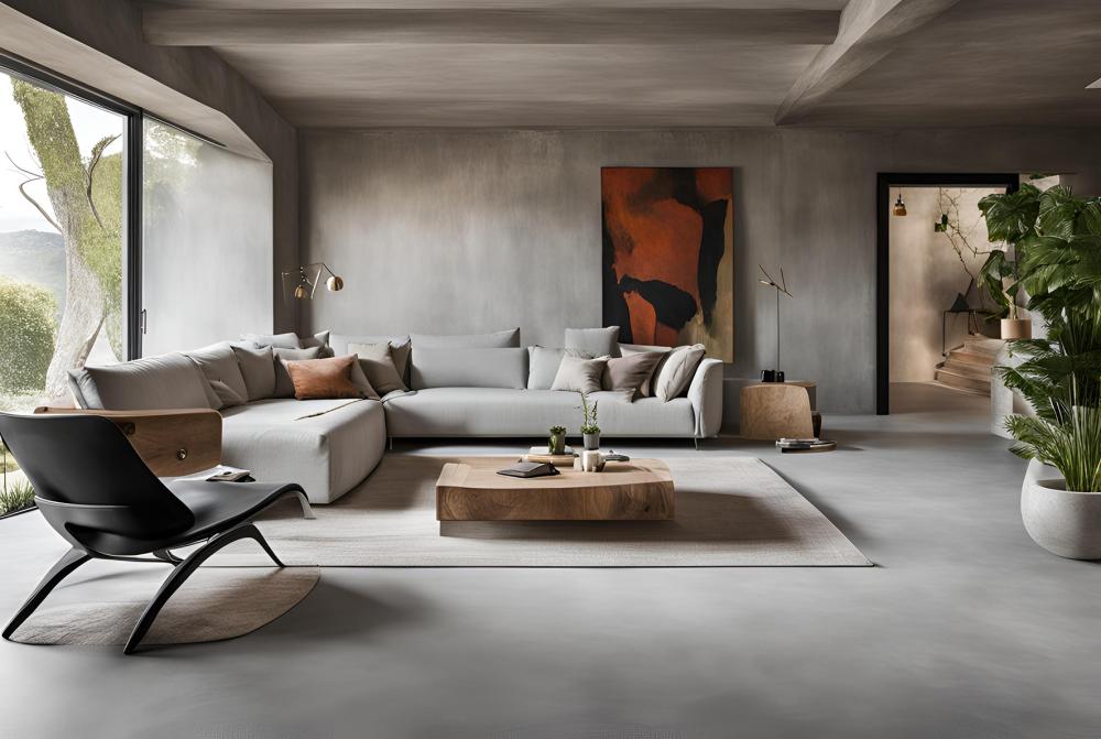 Luxe wand- en vloerafwerking met OXYDA IRON Microcement