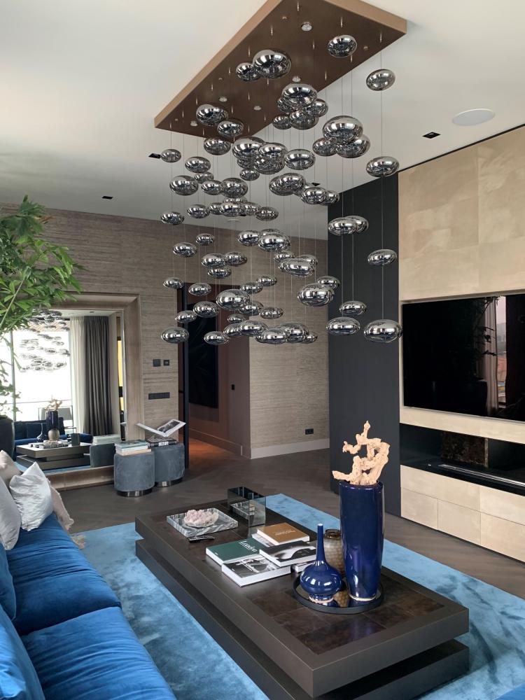 luxe afwerking woonkamer