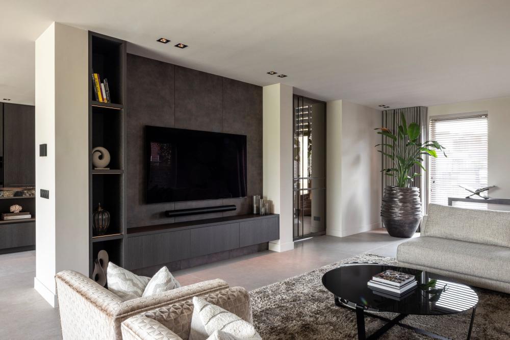 Luxe woning met geïntegreerde domotica