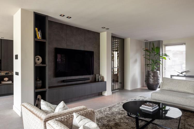 Luxe woning met geïntegreerde domotica