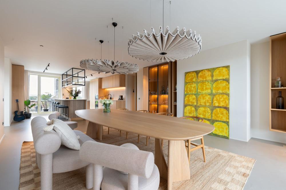 Minimalistisch penthouse met slimme domotica
