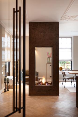 Openhaard Blauwstaal