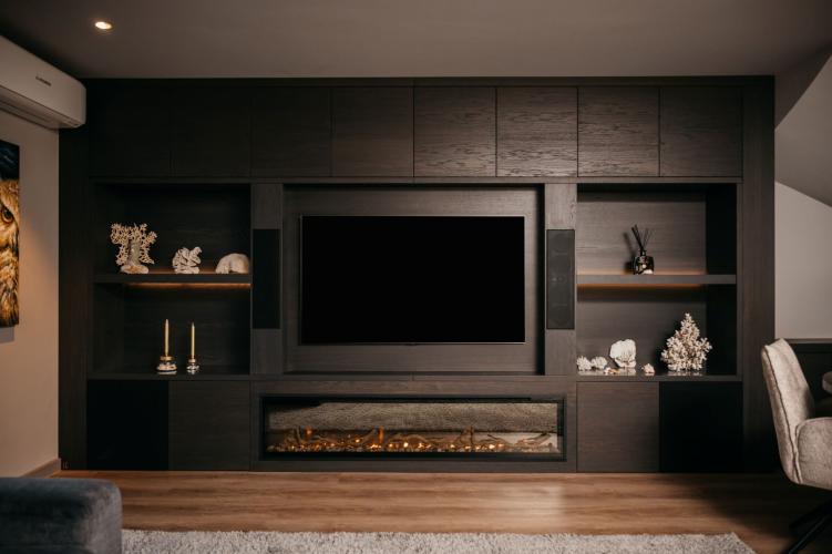 Luxe wengé cinewall Rotterdam