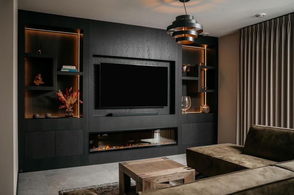 Wengé luxe cinewall Wanroij