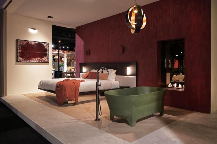 Exclusief interieur designerwoning Maison Merlot Excellent Woonbeurs 2025