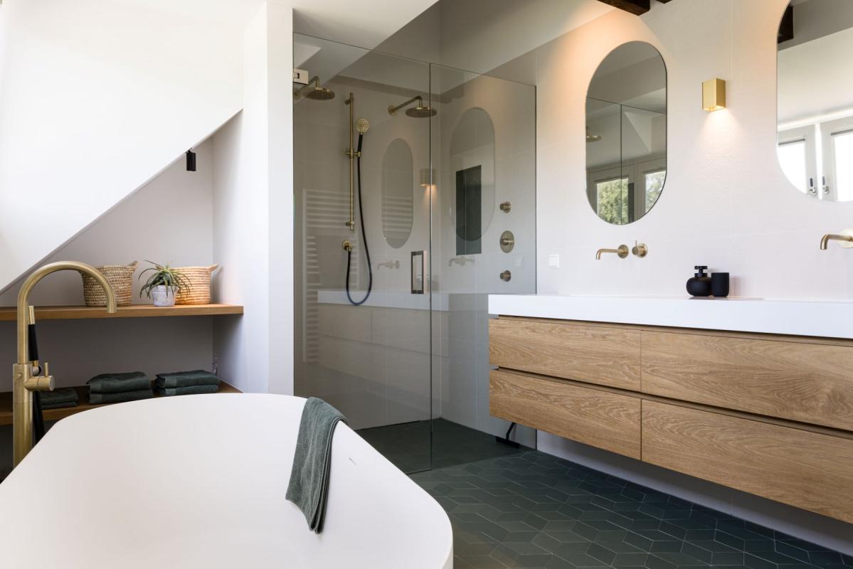 moderne badkamer