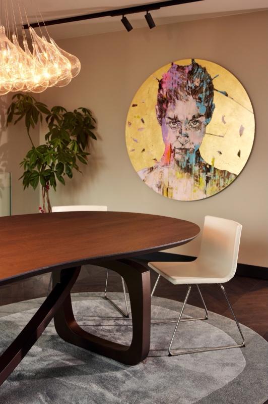 luxe eettafel met stoelen