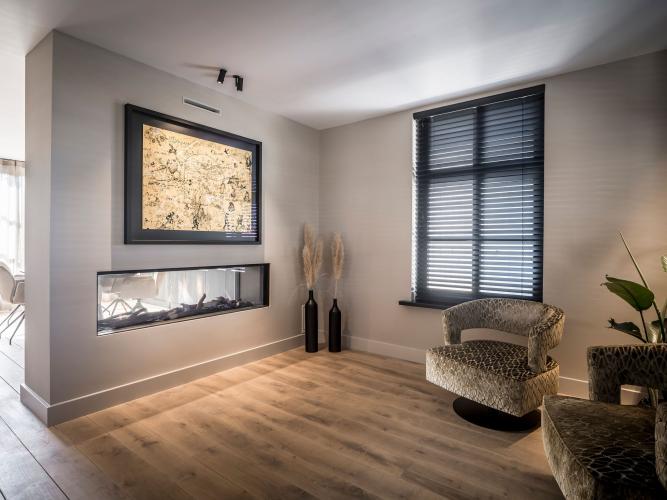 Villa met modern-warm interieur