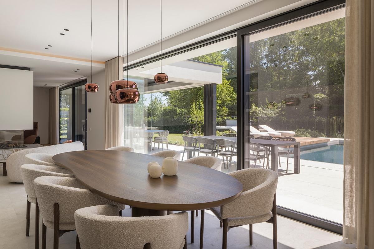 luxe interieur eetkamer