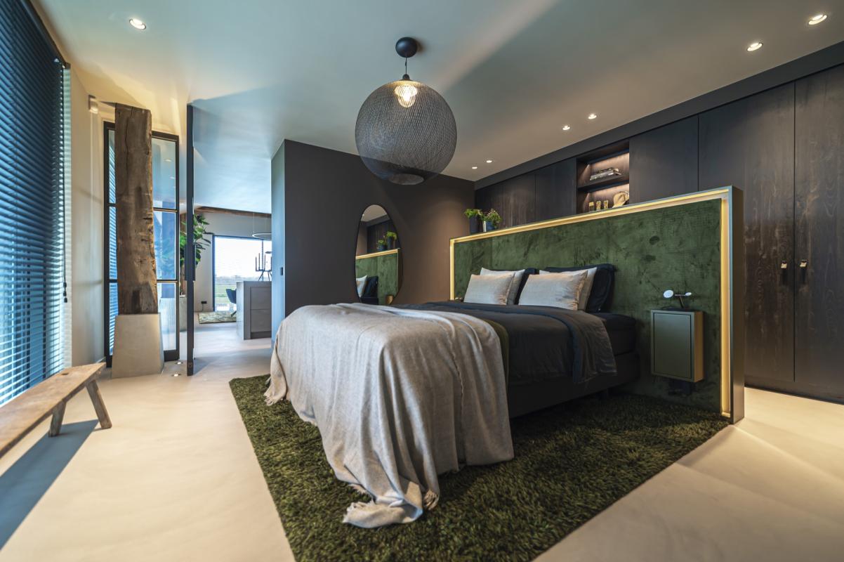 luxe slaapkamer inrichting