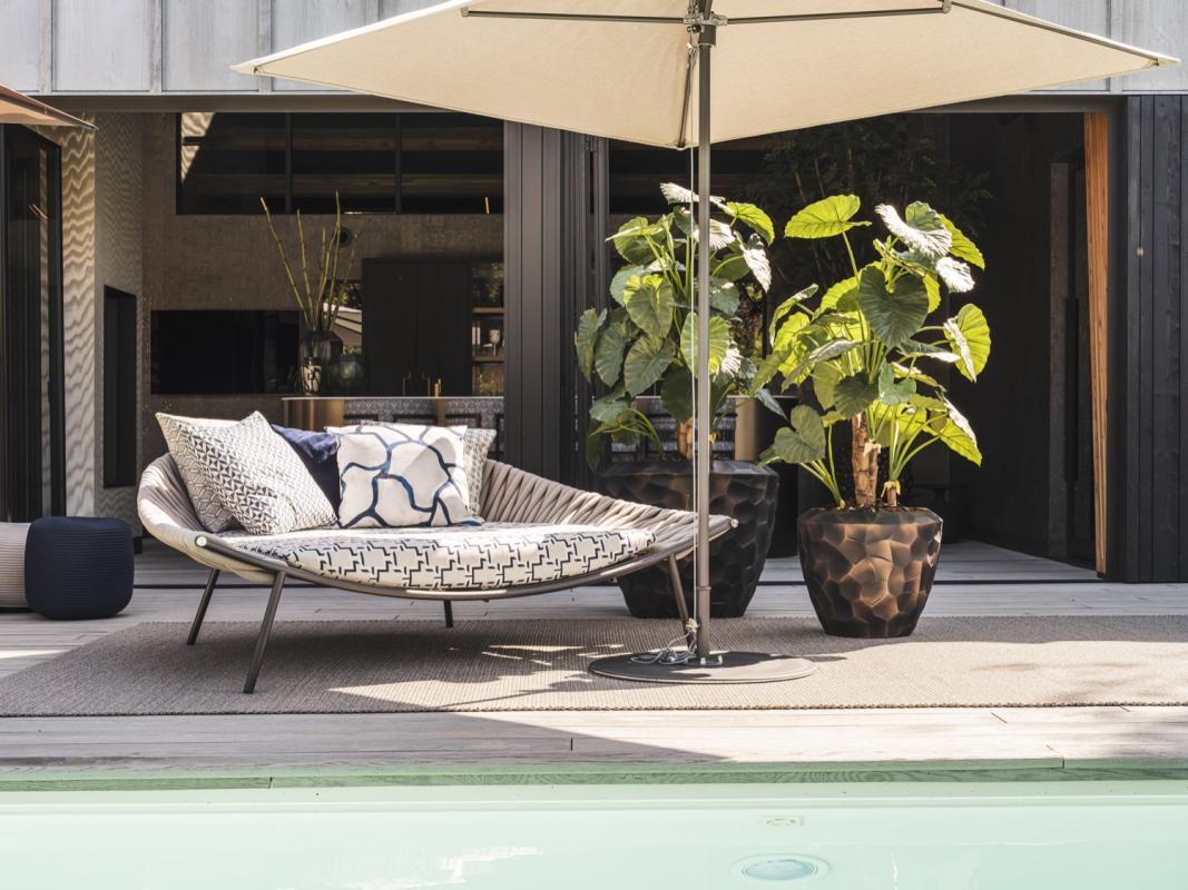 tuinmeubels met parasol