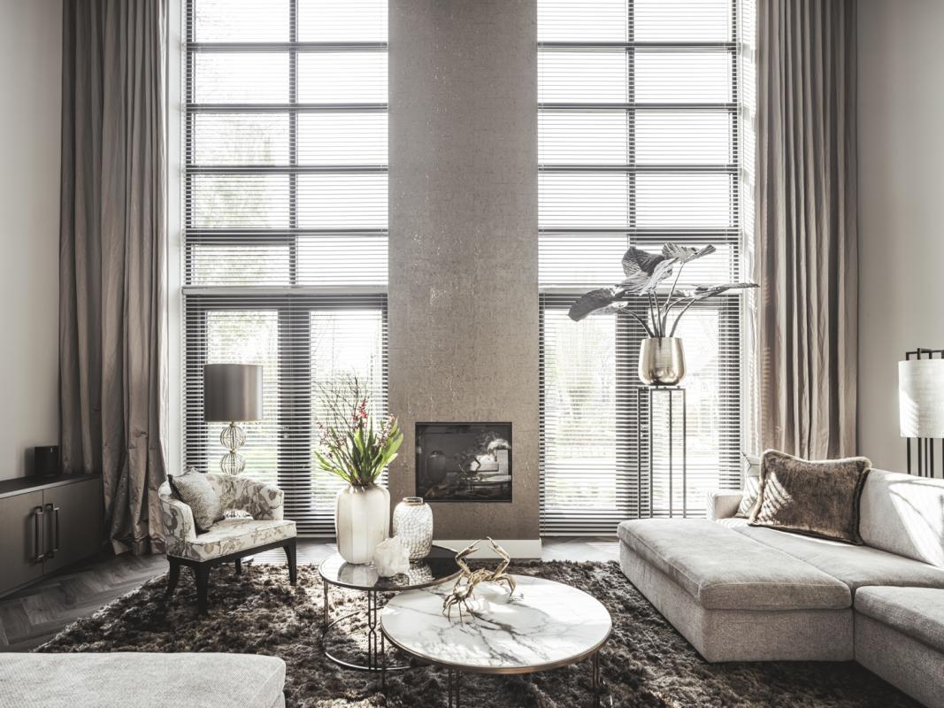 Luxe interieur woonkamer