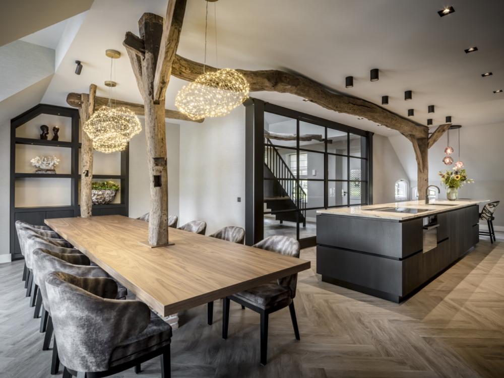 Interieurontwerp woonboerderij Drenthe