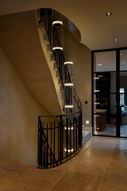 hal met design verlichting